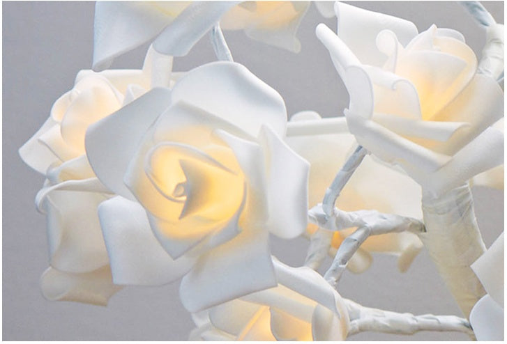 led imitation rose night light